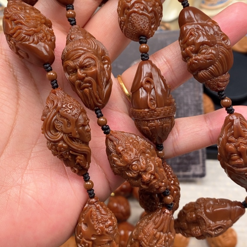 【闪购商品】橄榄核吊坠橄榄手工雕刻工艺