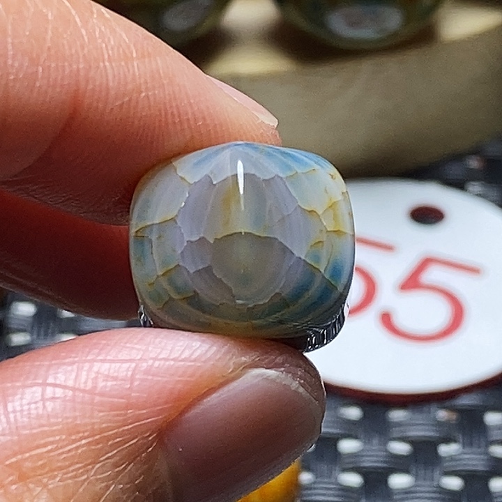 品***友玛瑙/玉髓未镶嵌颈饰