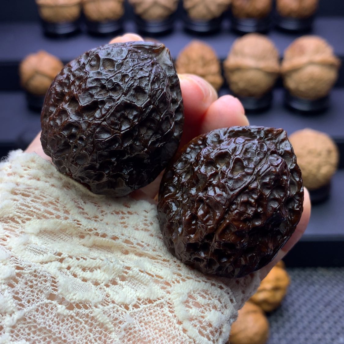 【闪购商品】文玩核桃吊坠满堂红