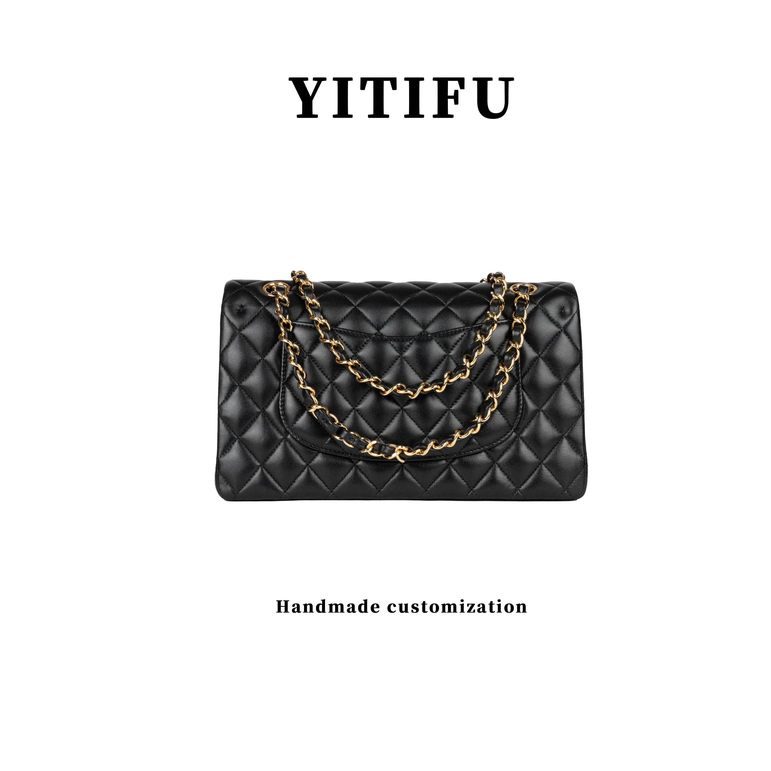 YITIFU【香家--classic flap】牛皮 小香风 经典 真皮 菱格