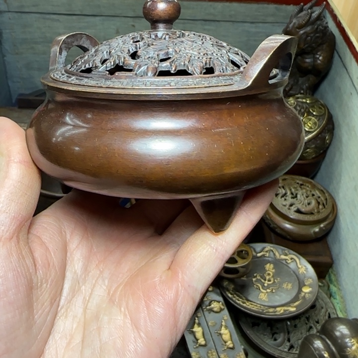 铜器把玩摆件链接