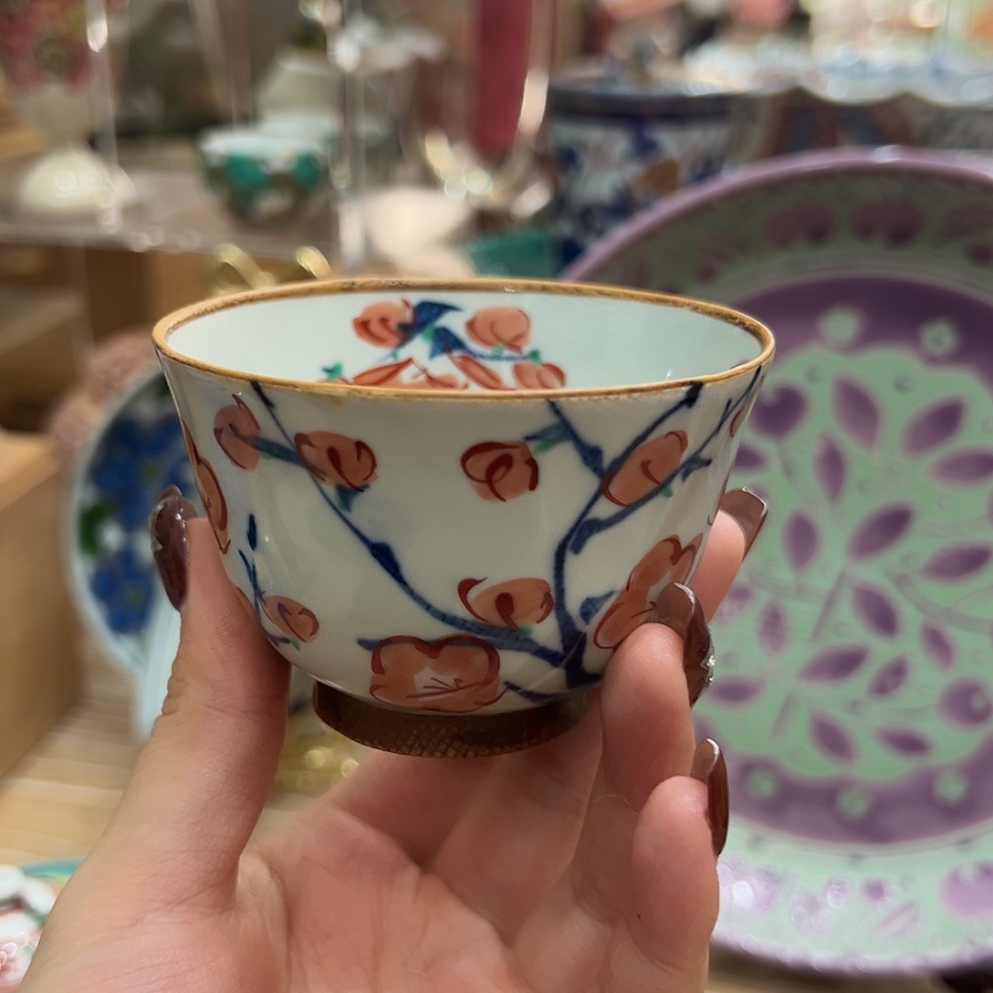 瓷片文山窑茶杯ghgch