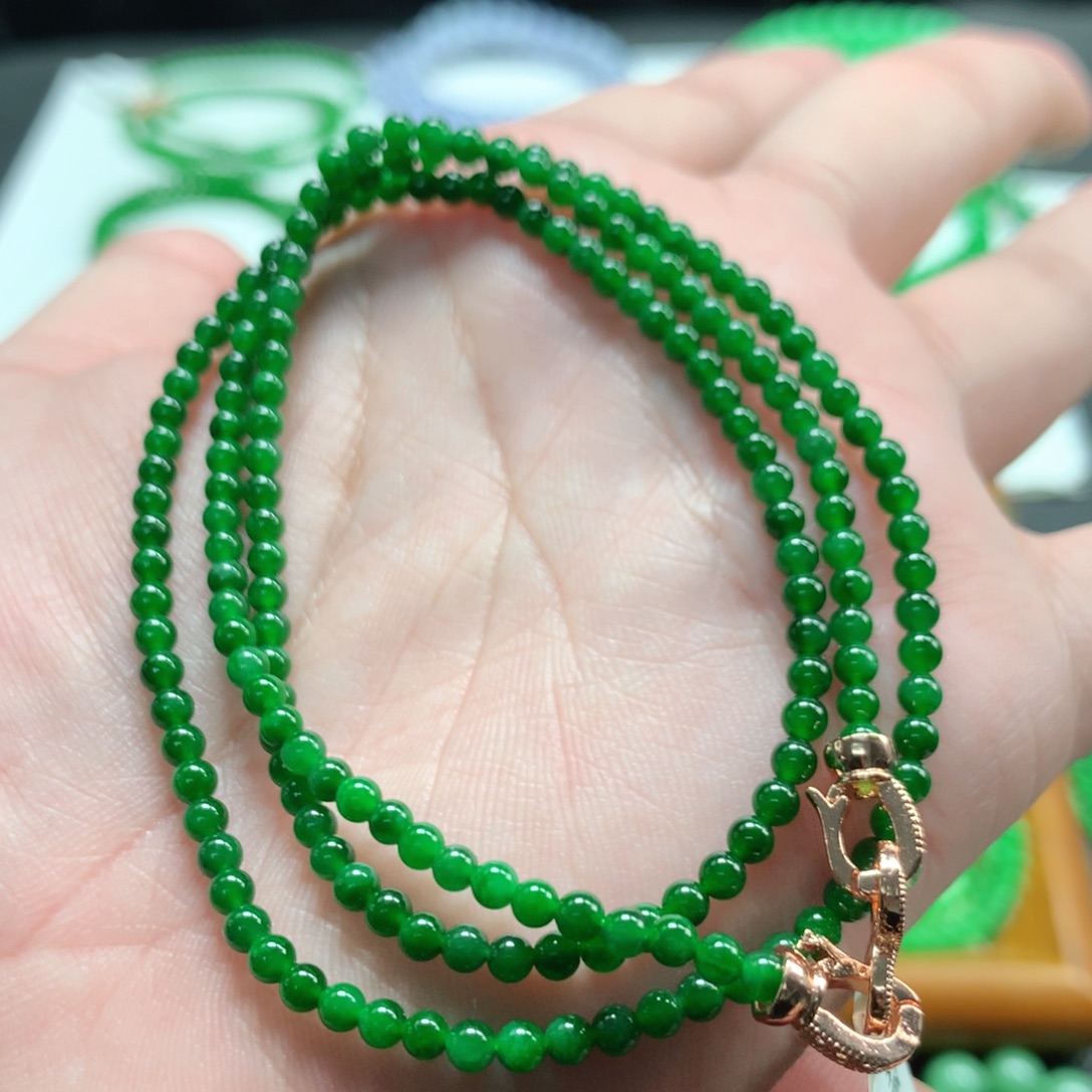 翡翠未镶嵌手链翡翠