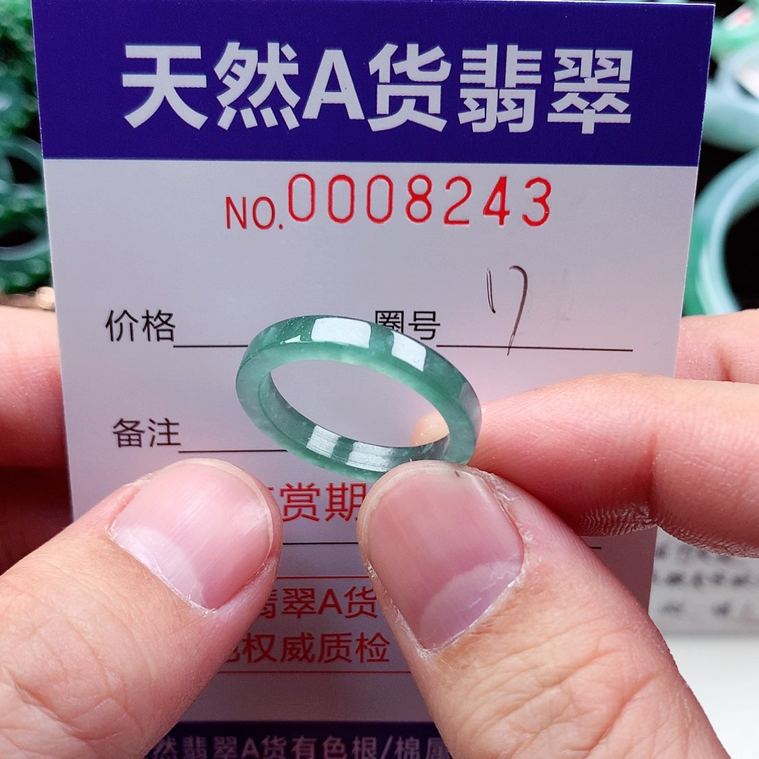 【闪购商品】翡翠戒指未镶嵌-****o天然