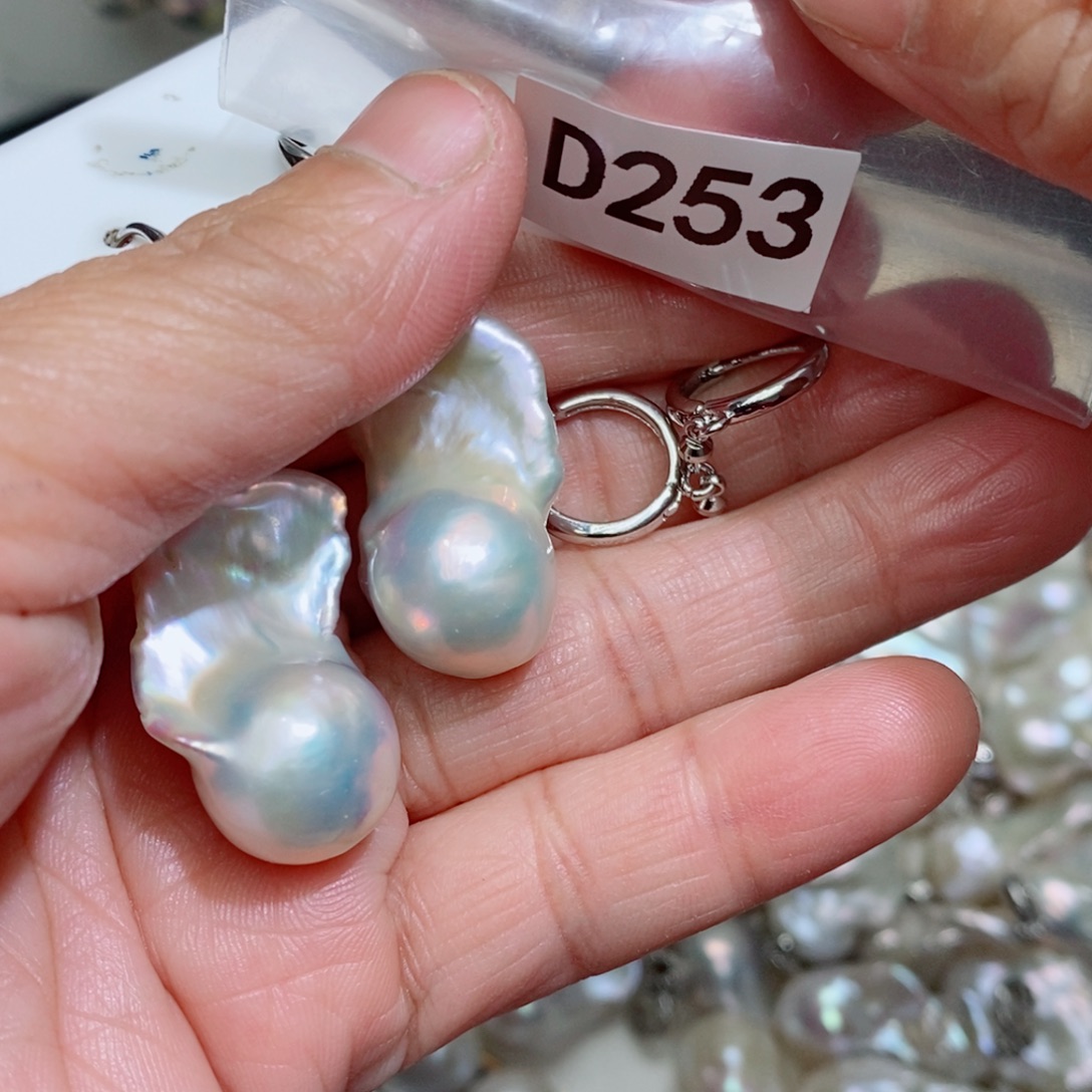 你***老淡水珍珠银S925镶嵌其他