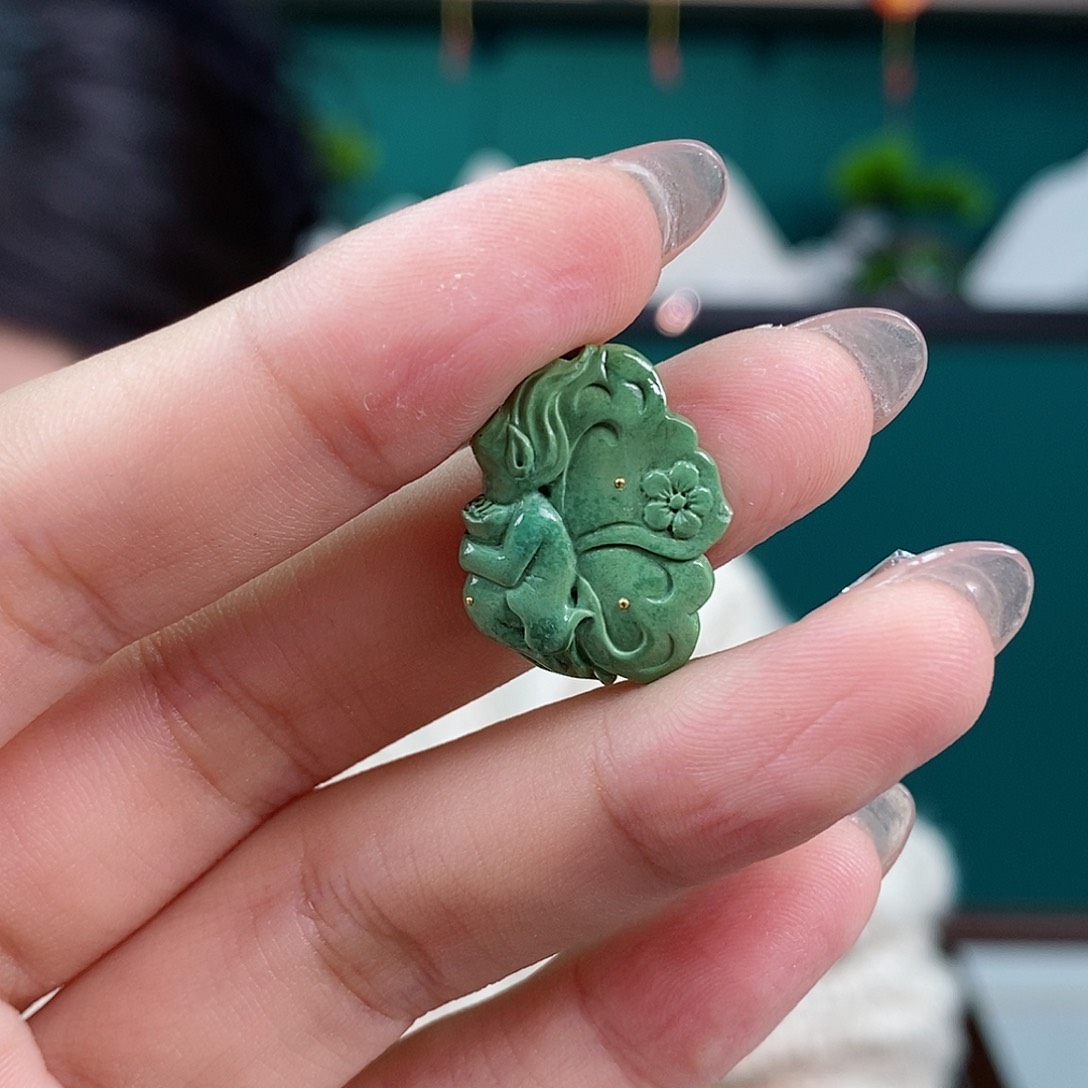 绿松石珠宝奇石未镶嵌