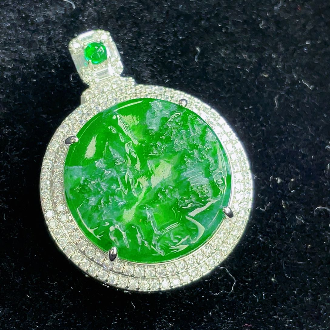 翡翠吊坠(不含链)未镶嵌