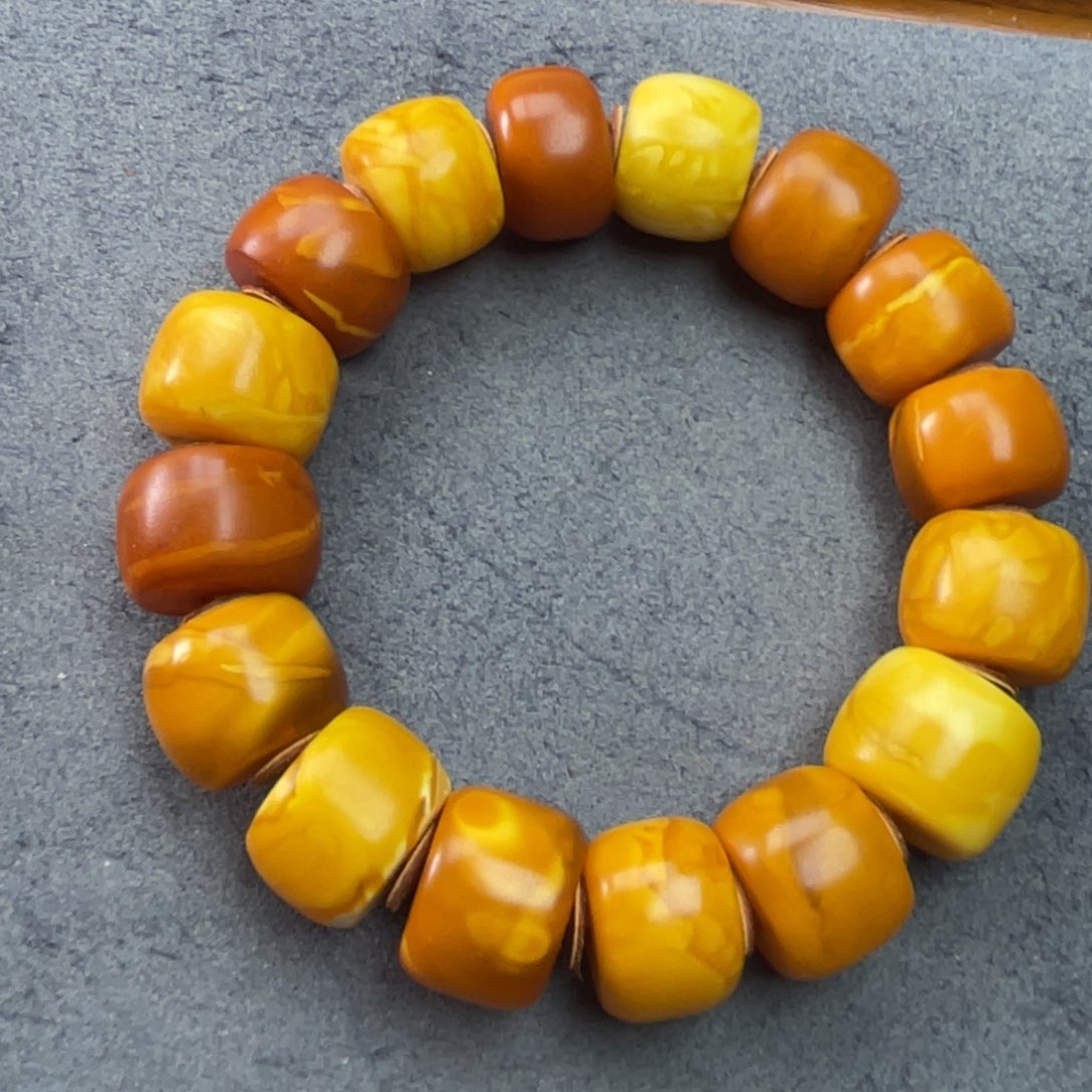 蜜蜡未镶嵌吊坠(不含链)