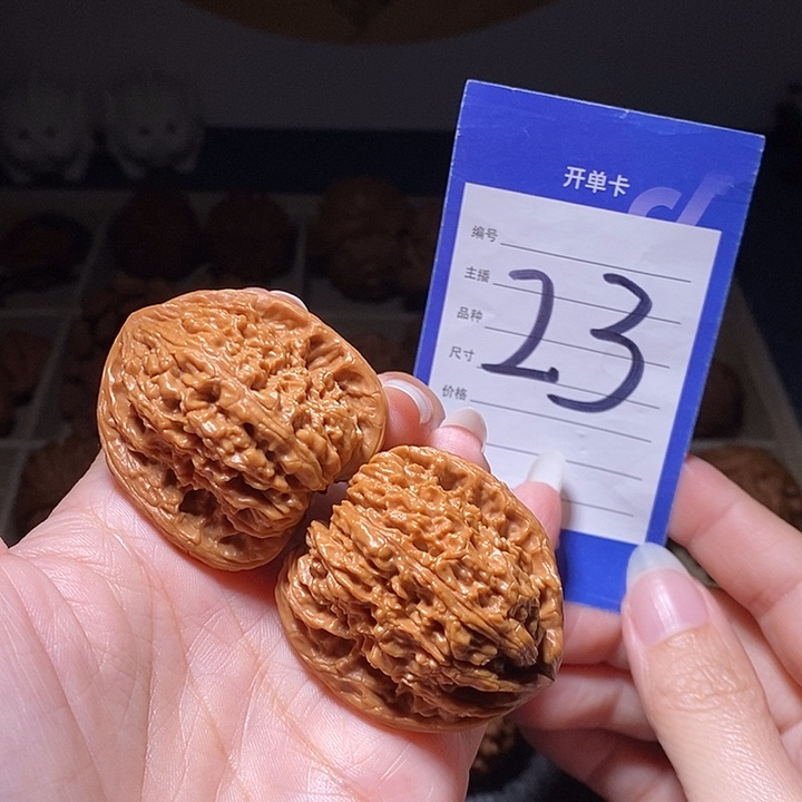 文玩核桃把件涿鹿高炮40左右