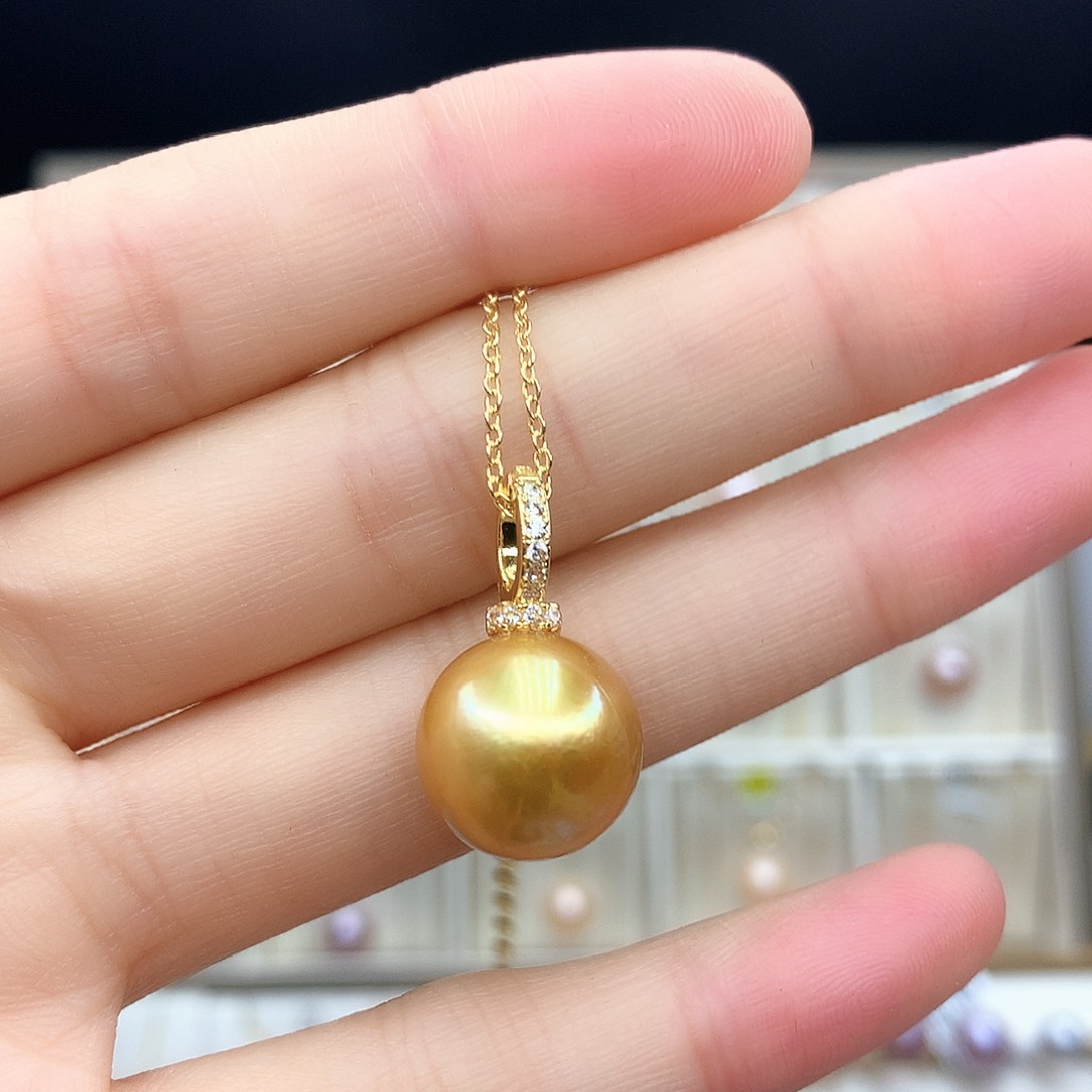 淡水珍珠颈饰合金