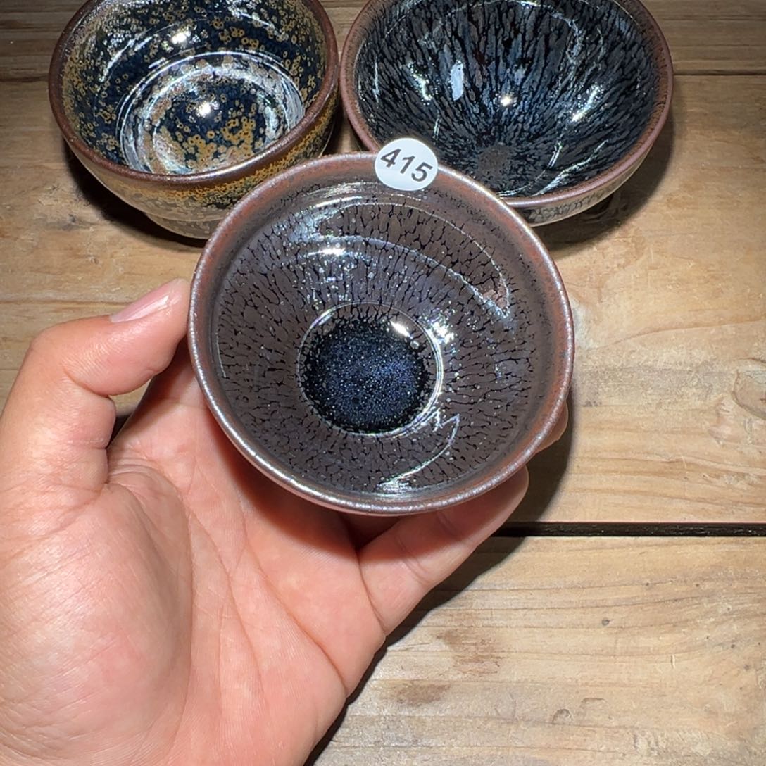 茶盏老表精选柴烧415