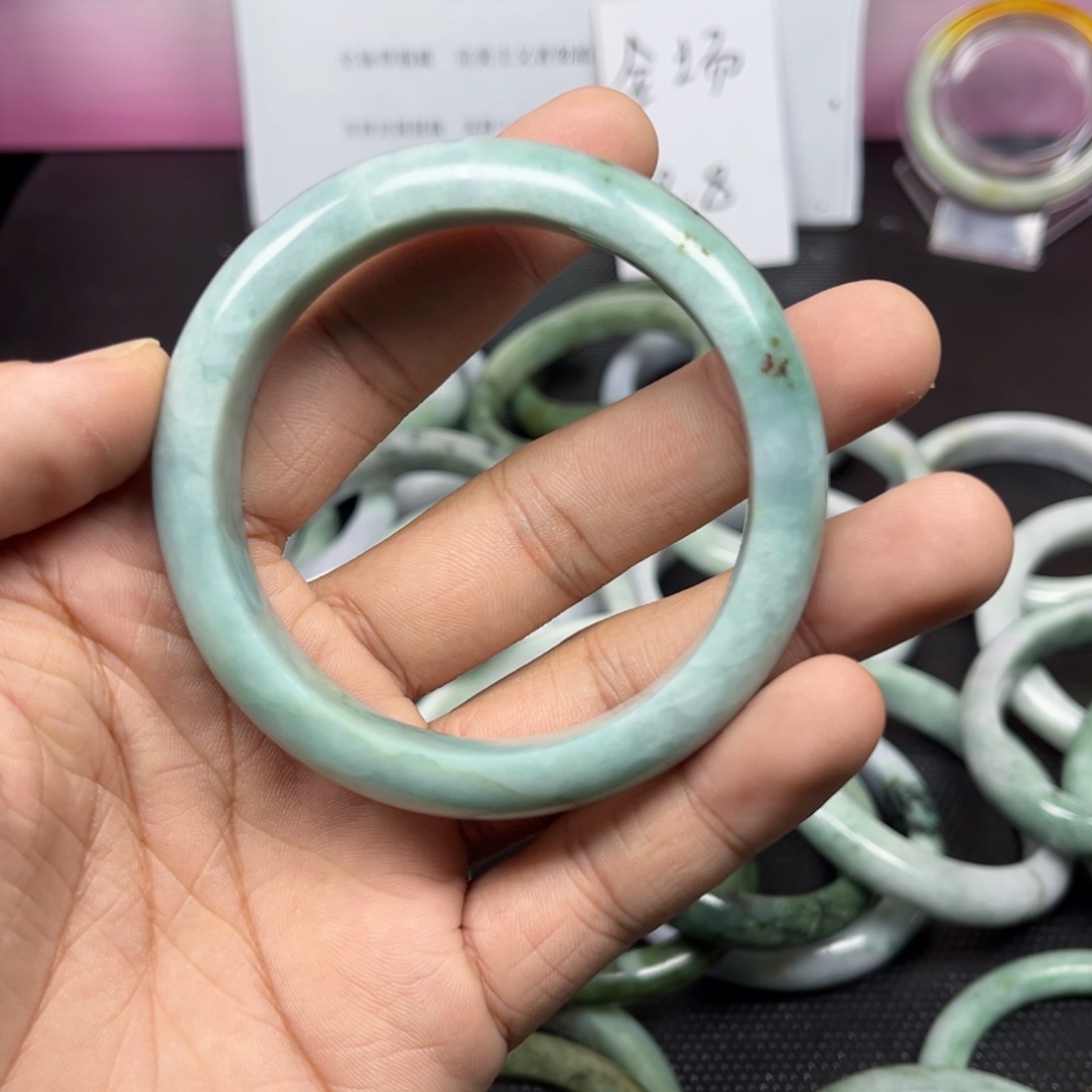 唯***爱翡翠未镶嵌手镯手镯