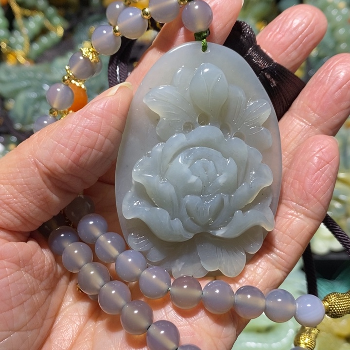 岫玉岫玉吊坠未镶嵌