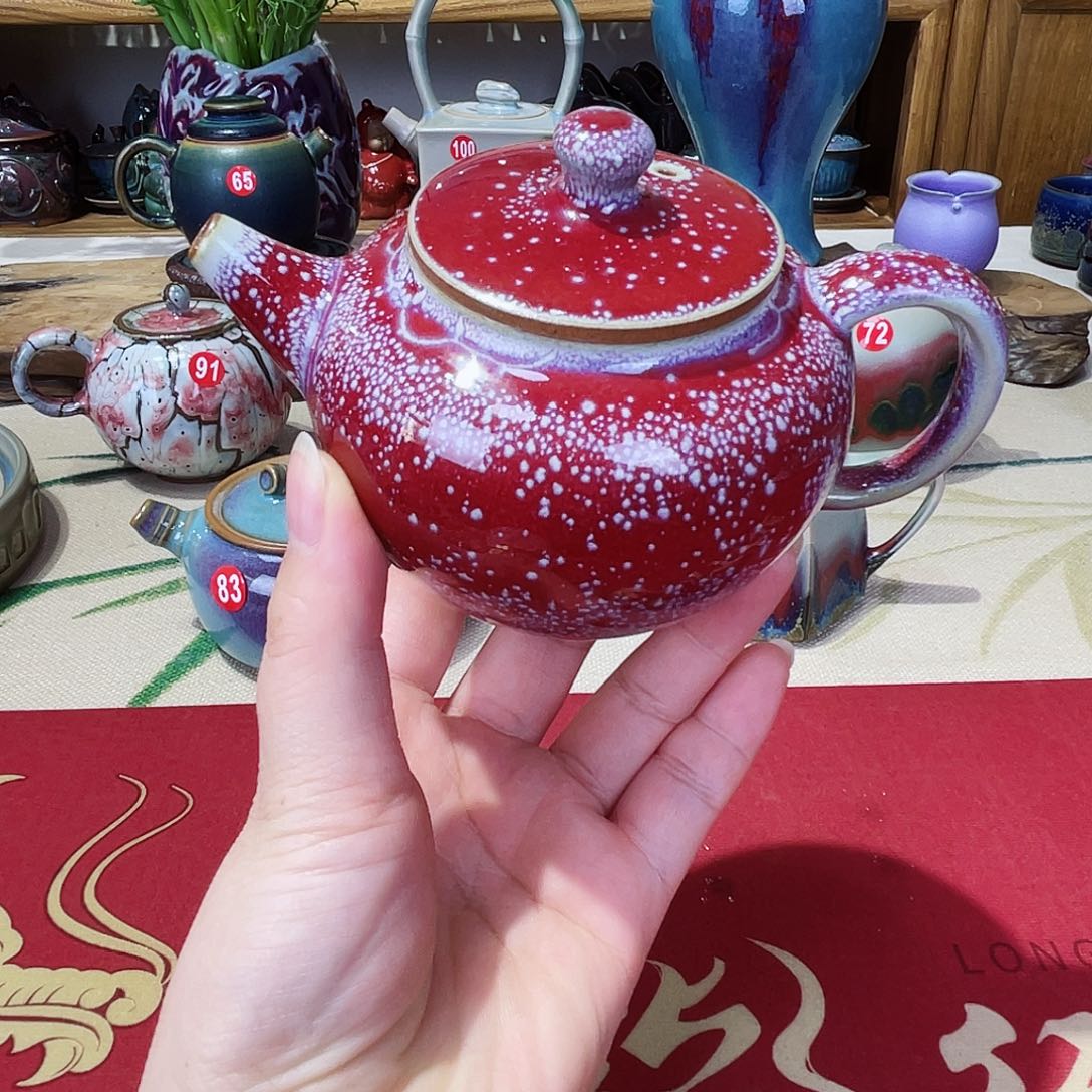 壶禹州钧瓷艺术作品