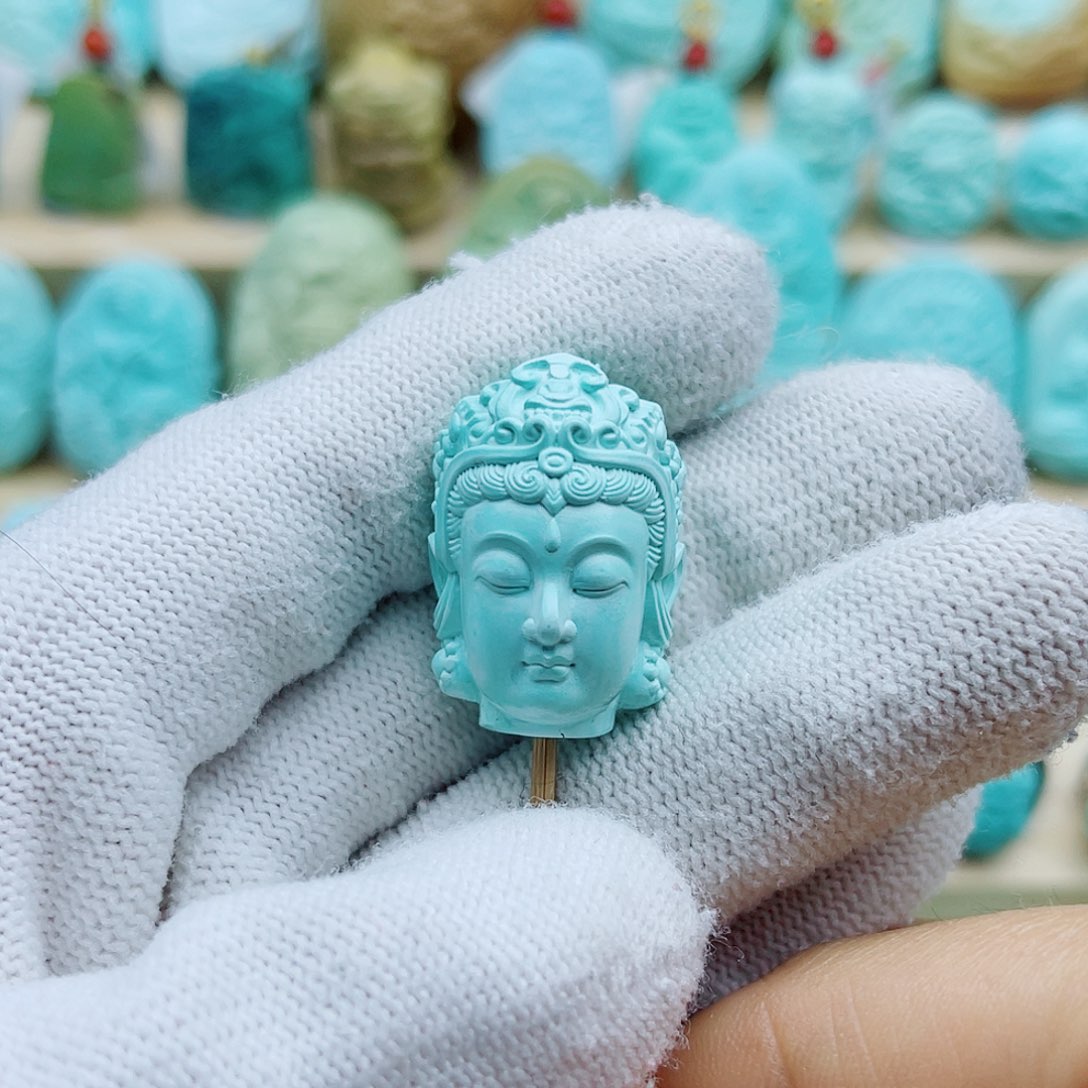 绿松石未镶嵌珠宝奇石