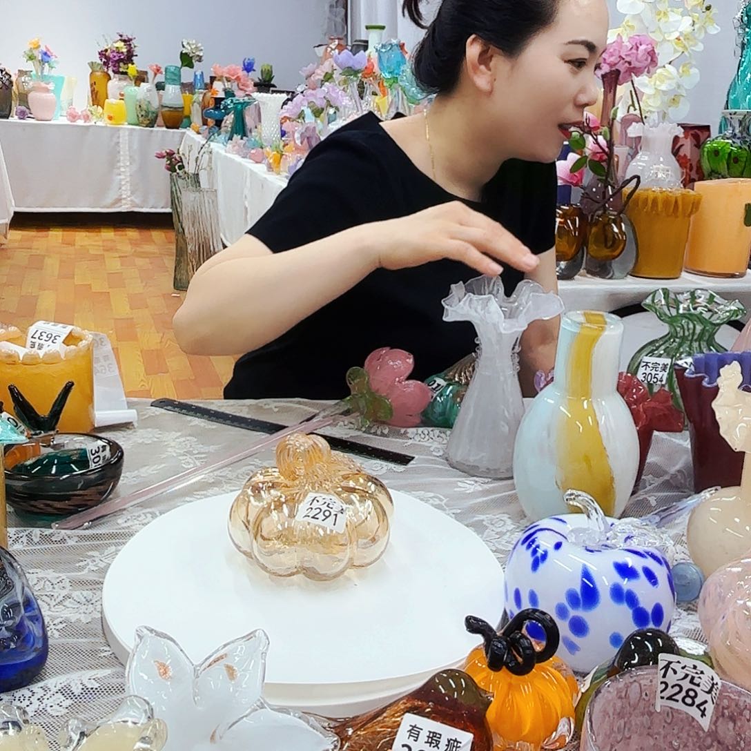 2291 安妮家花瓶花器摆件不完美