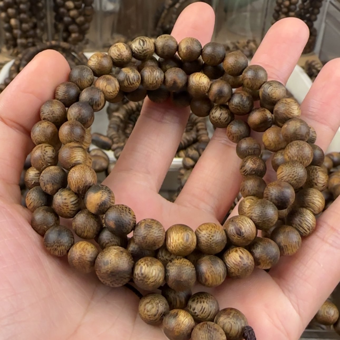 【闪购商品】沉香手串心****伤奇楠手串