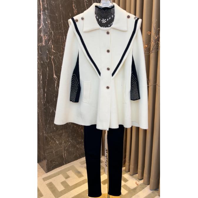 芙娜妮轻奢秋冬新款小众设计气质显瘦名媛时尚女装上衣F2432313A