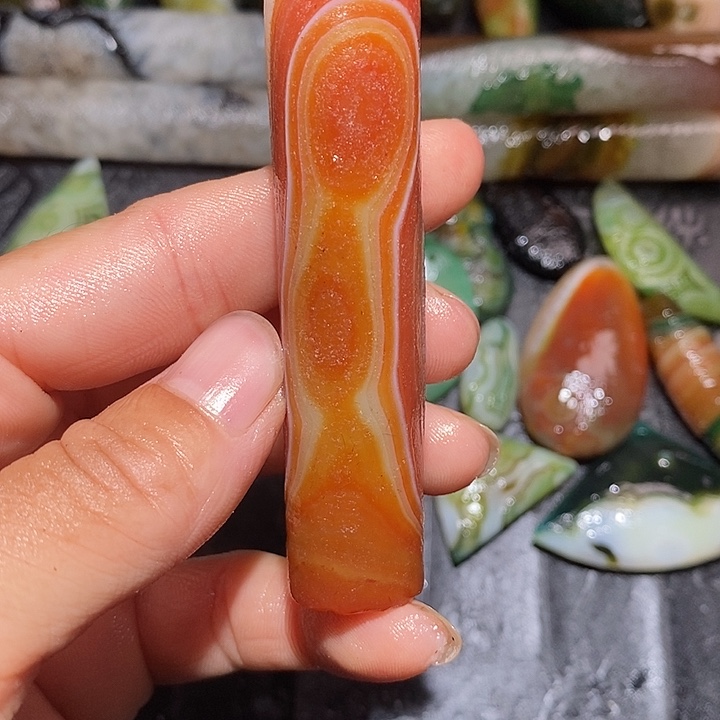 长****合金颈饰玛瑙/玉髓