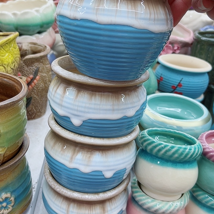 多肉绿植陶瓷花盆