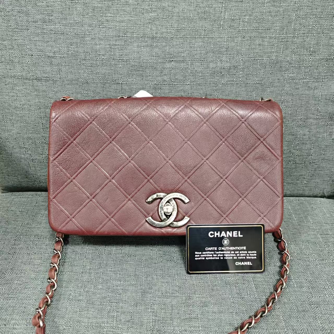 95新 Chanel/香奈儿 乱乱子中古/女士/单肩包/90022