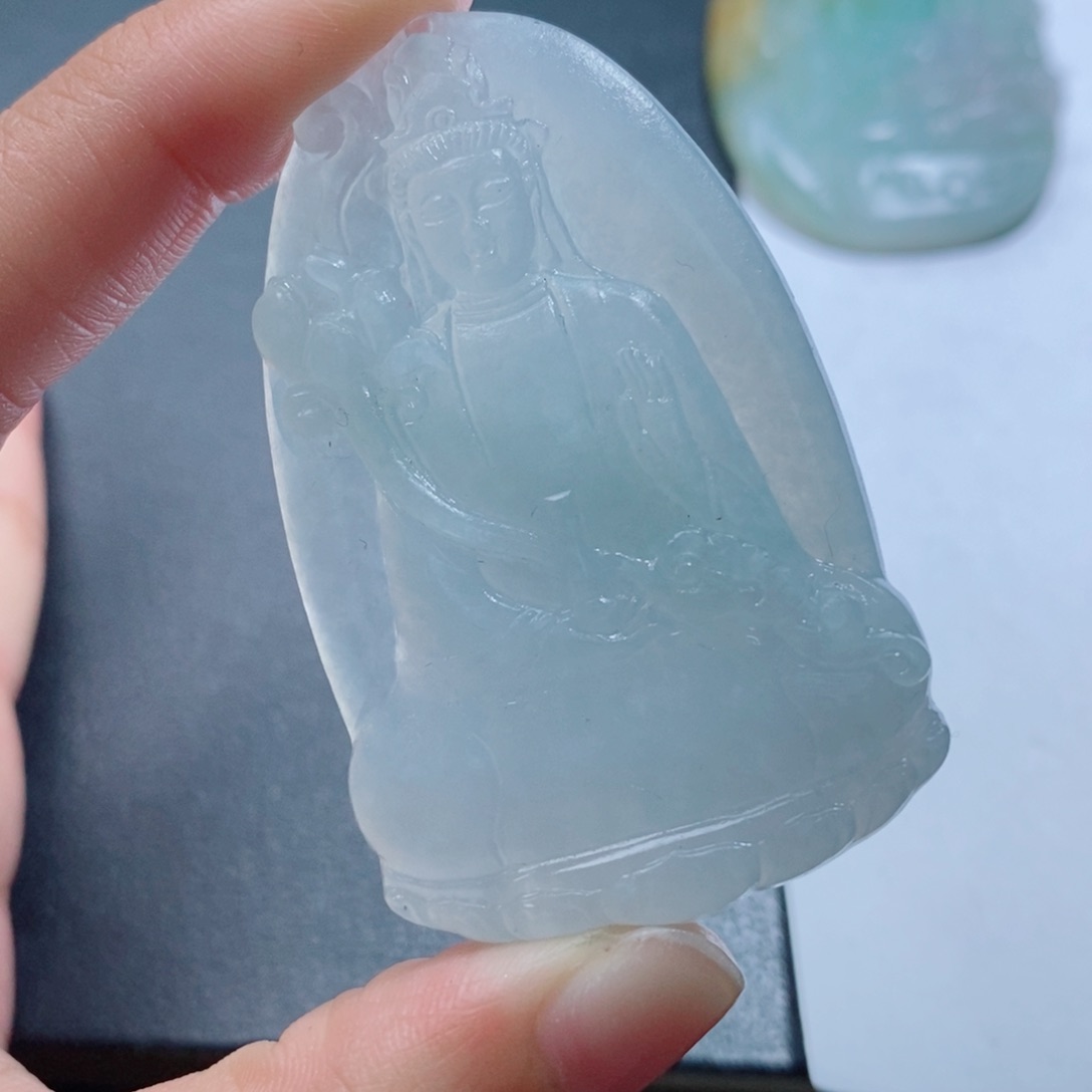 定制翡翠未镶嵌定制吊坠