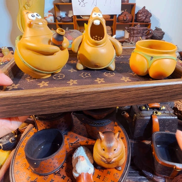 我***作茶壶拼配泥纯手工制作过程就是