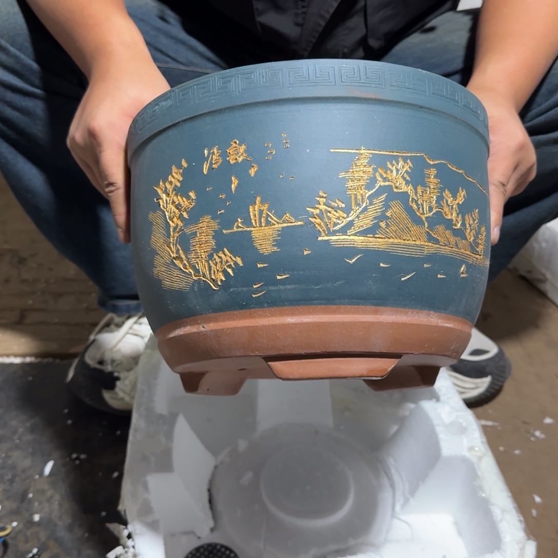 花盆紫砂口径25.15口径