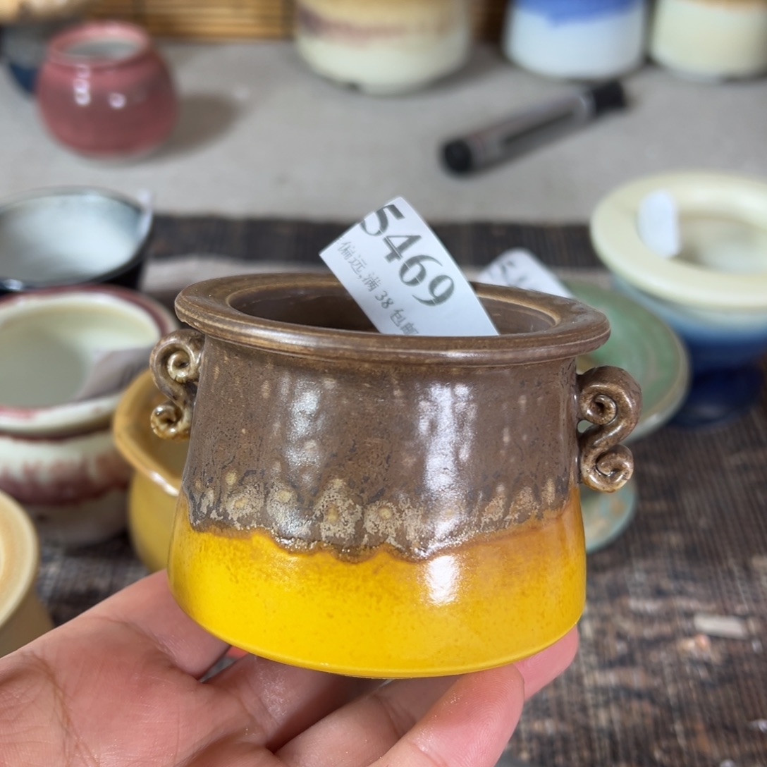 红陶景德镇手工花盆