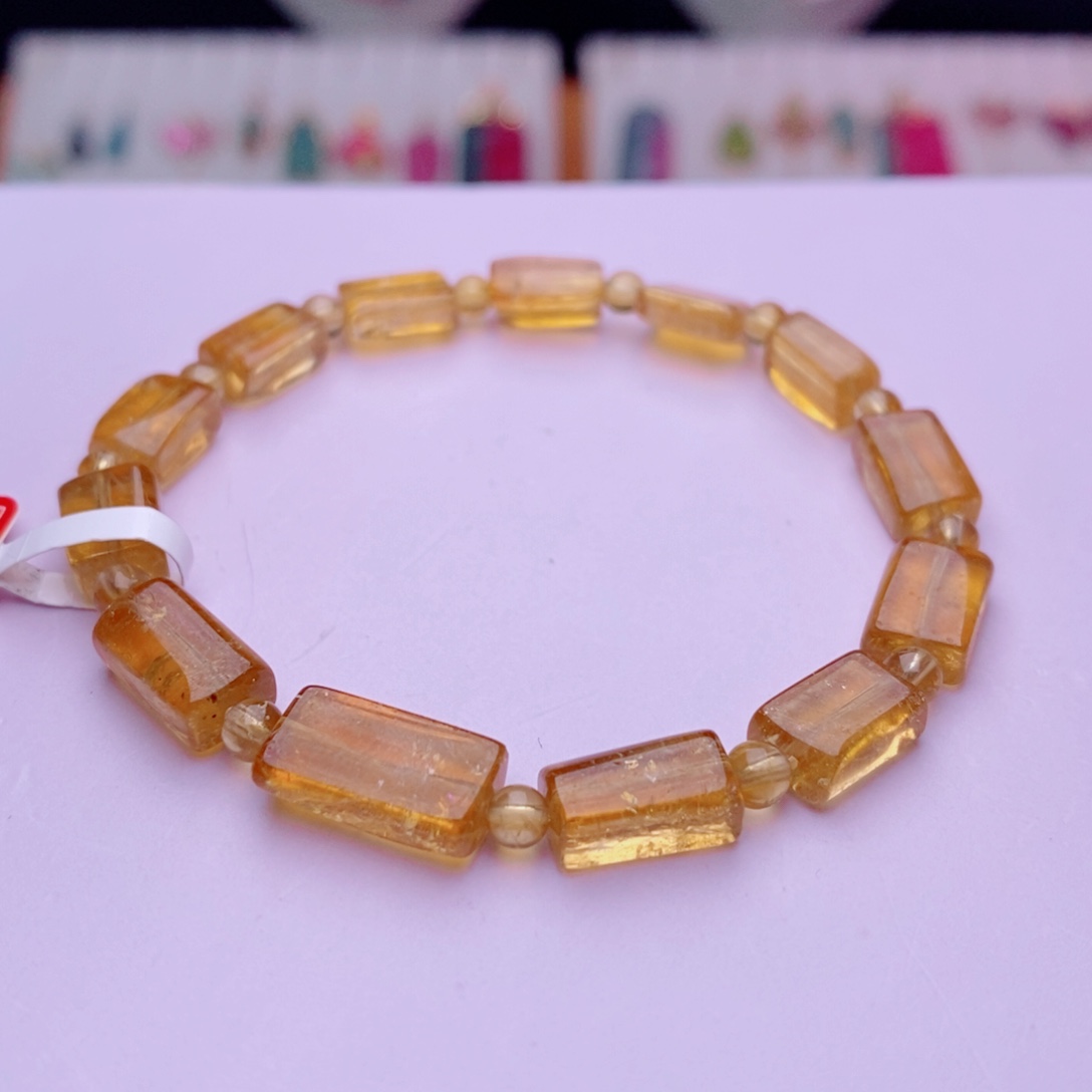 未镶嵌手链碧玺碧玺