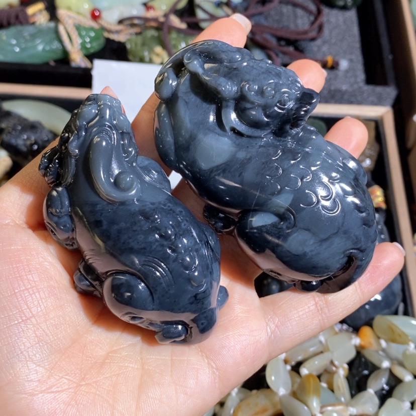 【闪购商品】未镶嵌和田玉把件福*