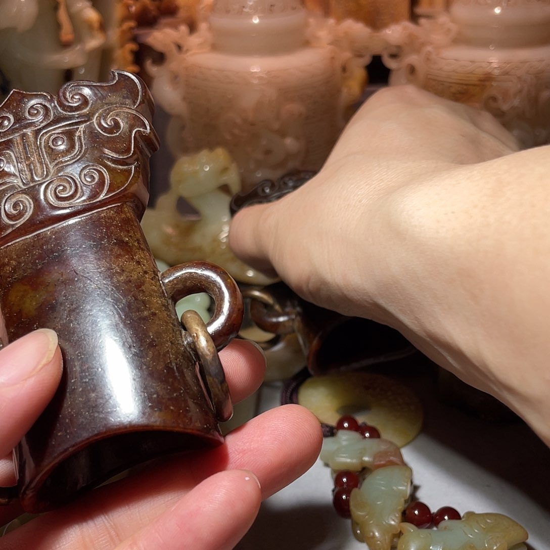 和田玉（糖玉）未镶嵌挂件用****8