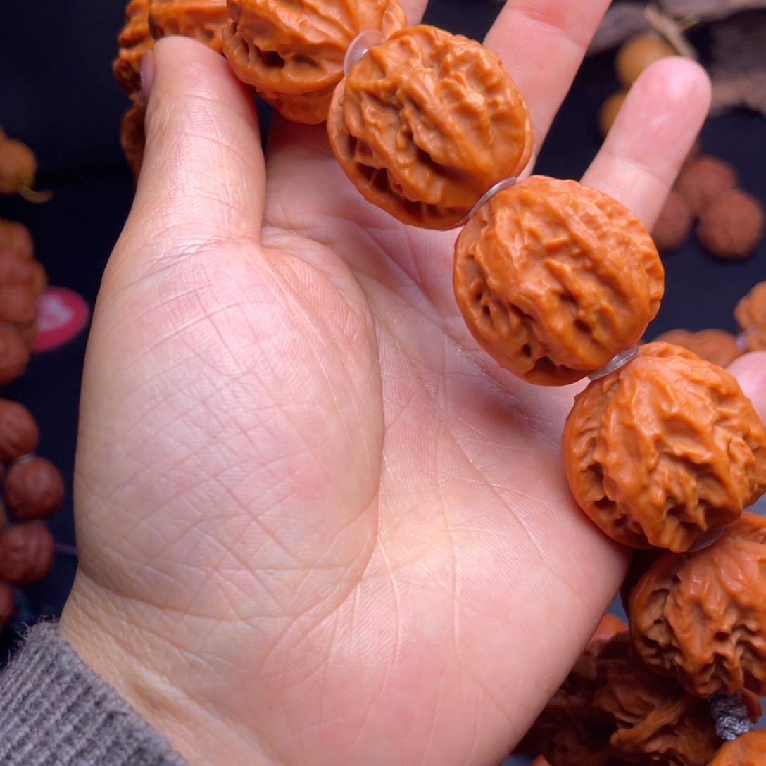 文玩核桃吊坠用****6八棱蛙被