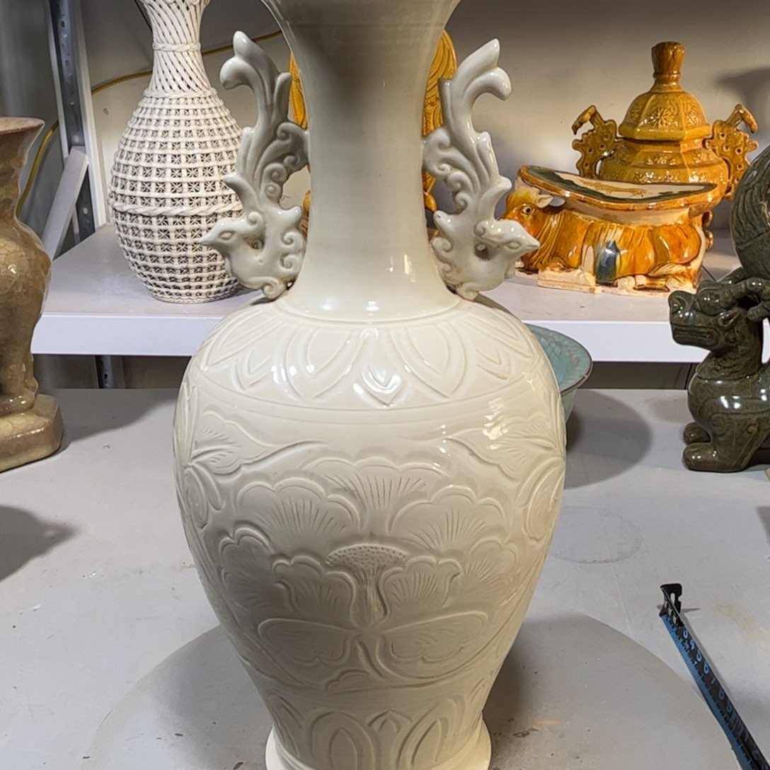 瓶定窑瓷器品相完美