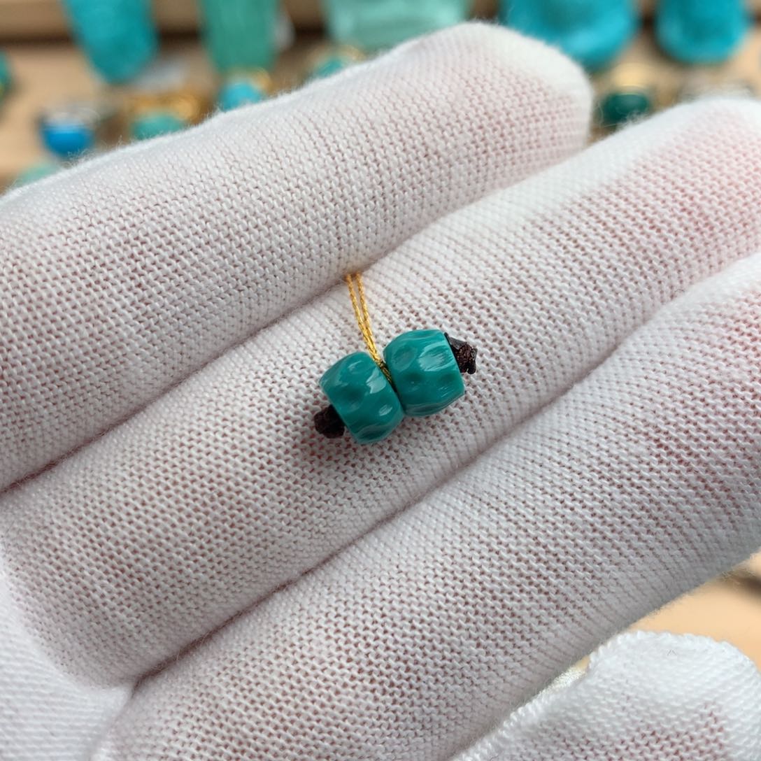 绿松石配饰未镶嵌6.1 mm