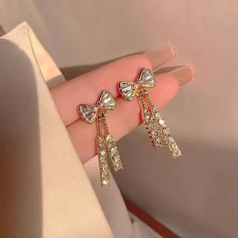 合金耳饰 气质轻奢时尚百搭复古法式小众精致气质轻奢时尚insA154