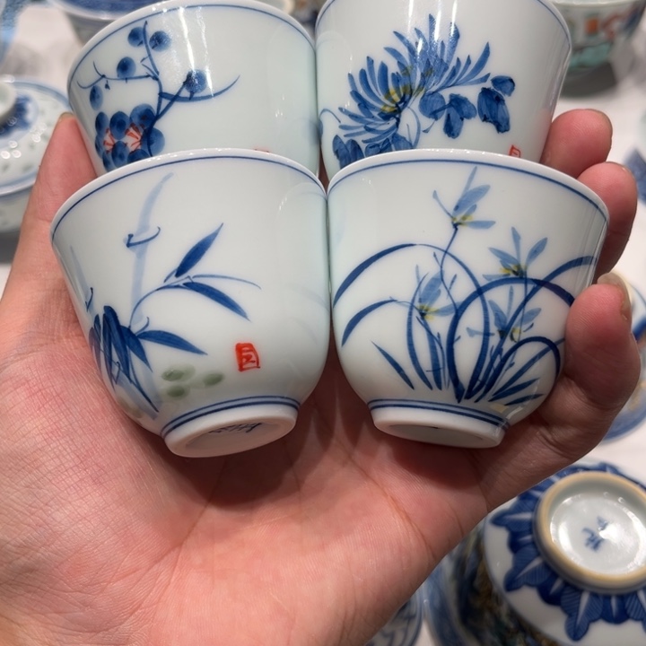 景德镇陶瓷杯子的