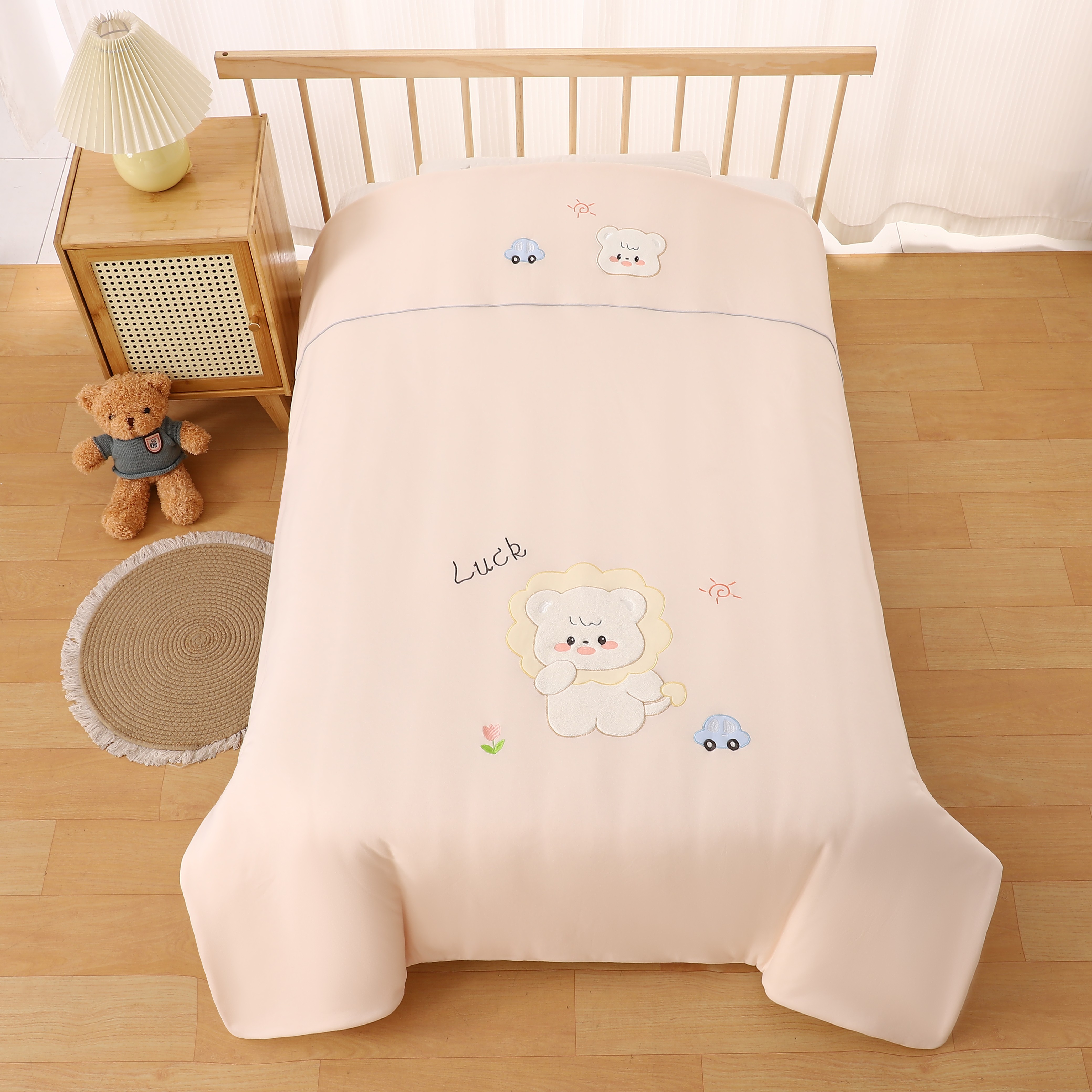 新生儿纯棉加厚防风包被春秋冬款产房襁褓婴儿外出适用