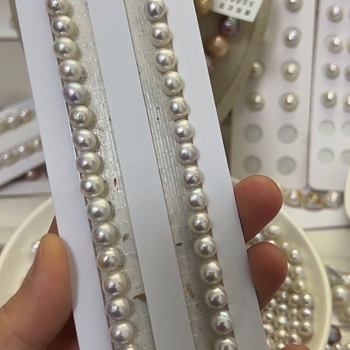 淡水珍珠未镶嵌项链文**儿
