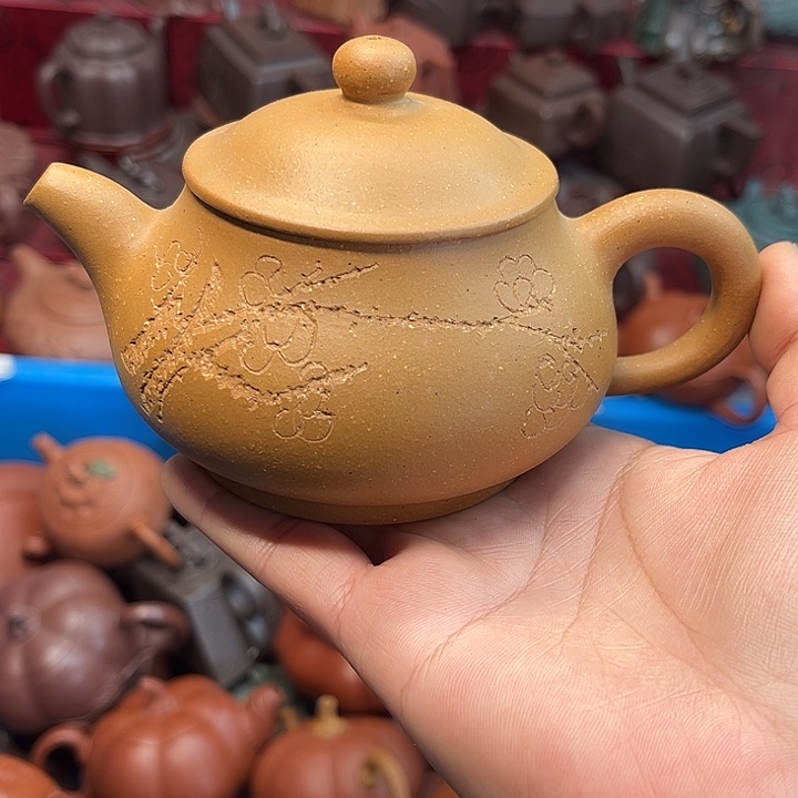 紫砂茶壶瑕疵也不多了吧