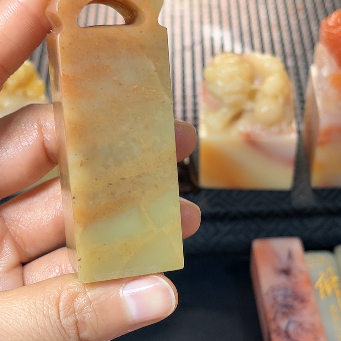 寿山石印石曉*我就去看看这场直播