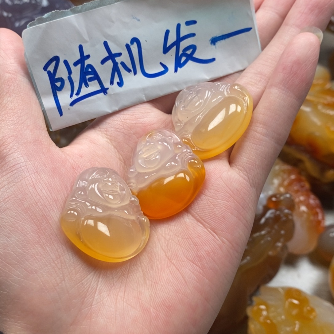 玛瑙/玉髓未镶嵌颈饰