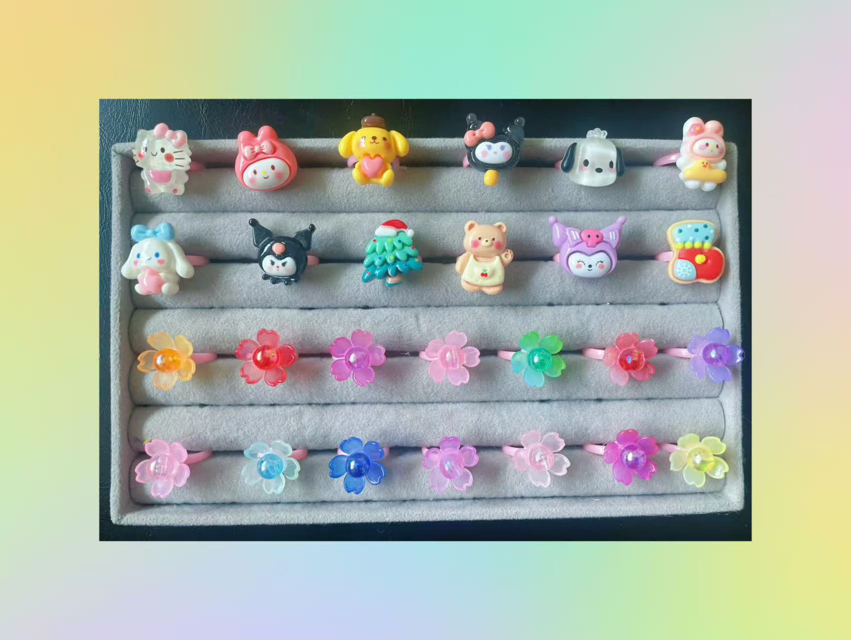 宠粉福利 戒指材料包 手工DIY制作材料包 