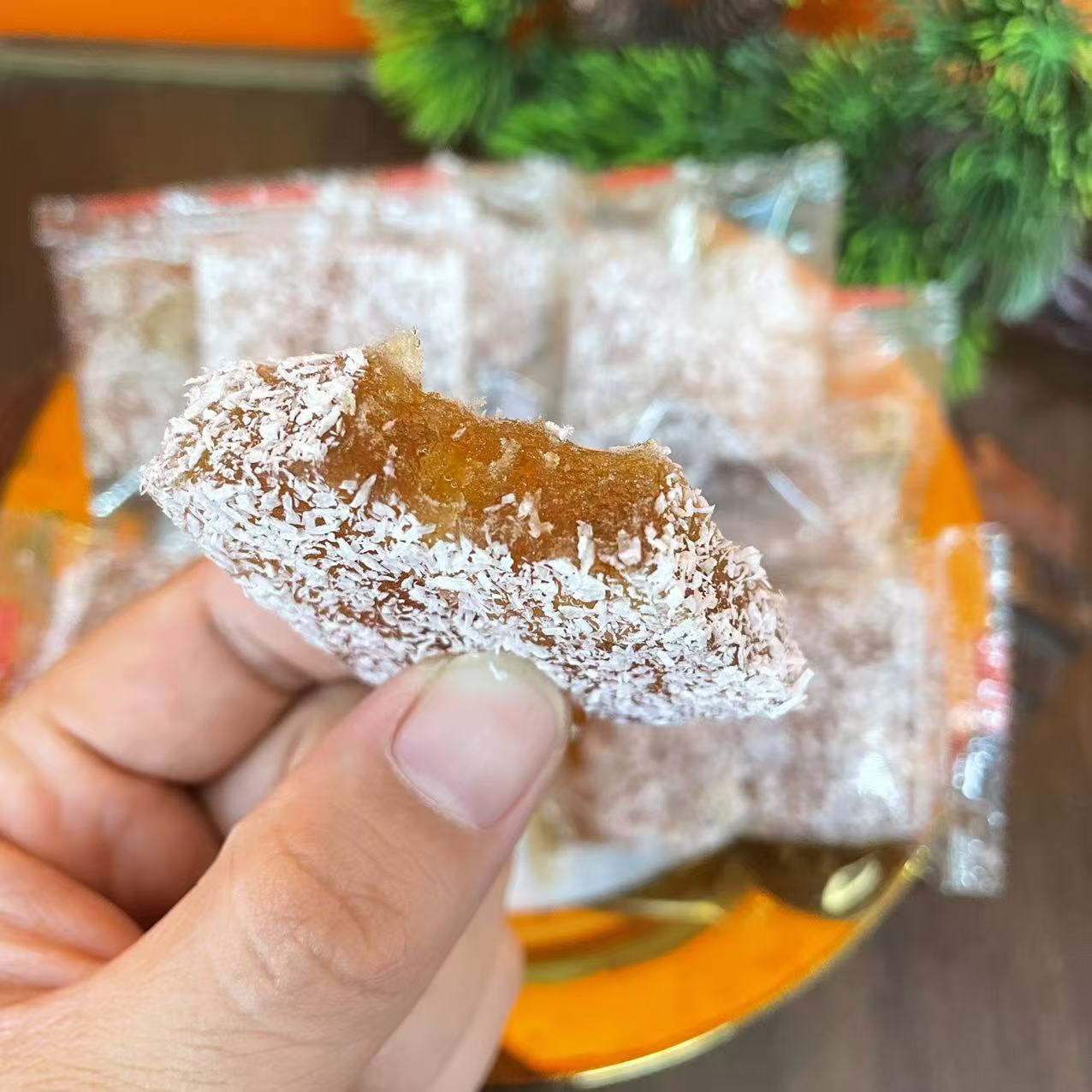 和泰隆 椰丝柚皮糖 零食 1-500g