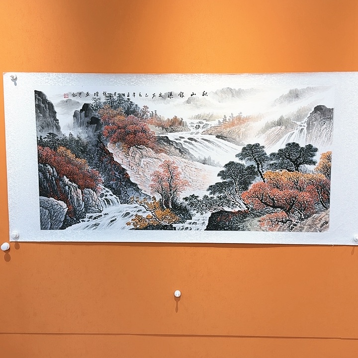 国画书法作品多次参加