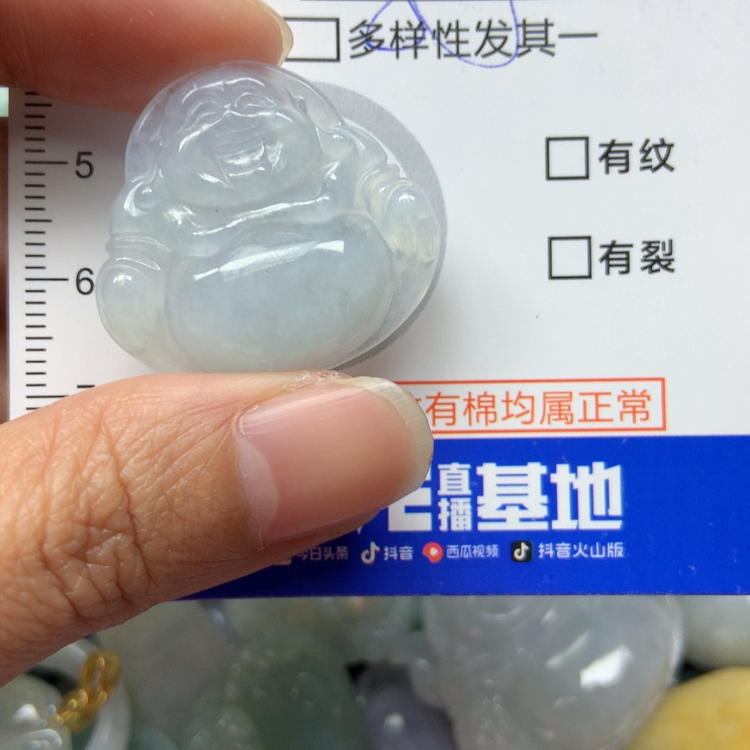 翡翠颈饰未镶嵌天然翡翠