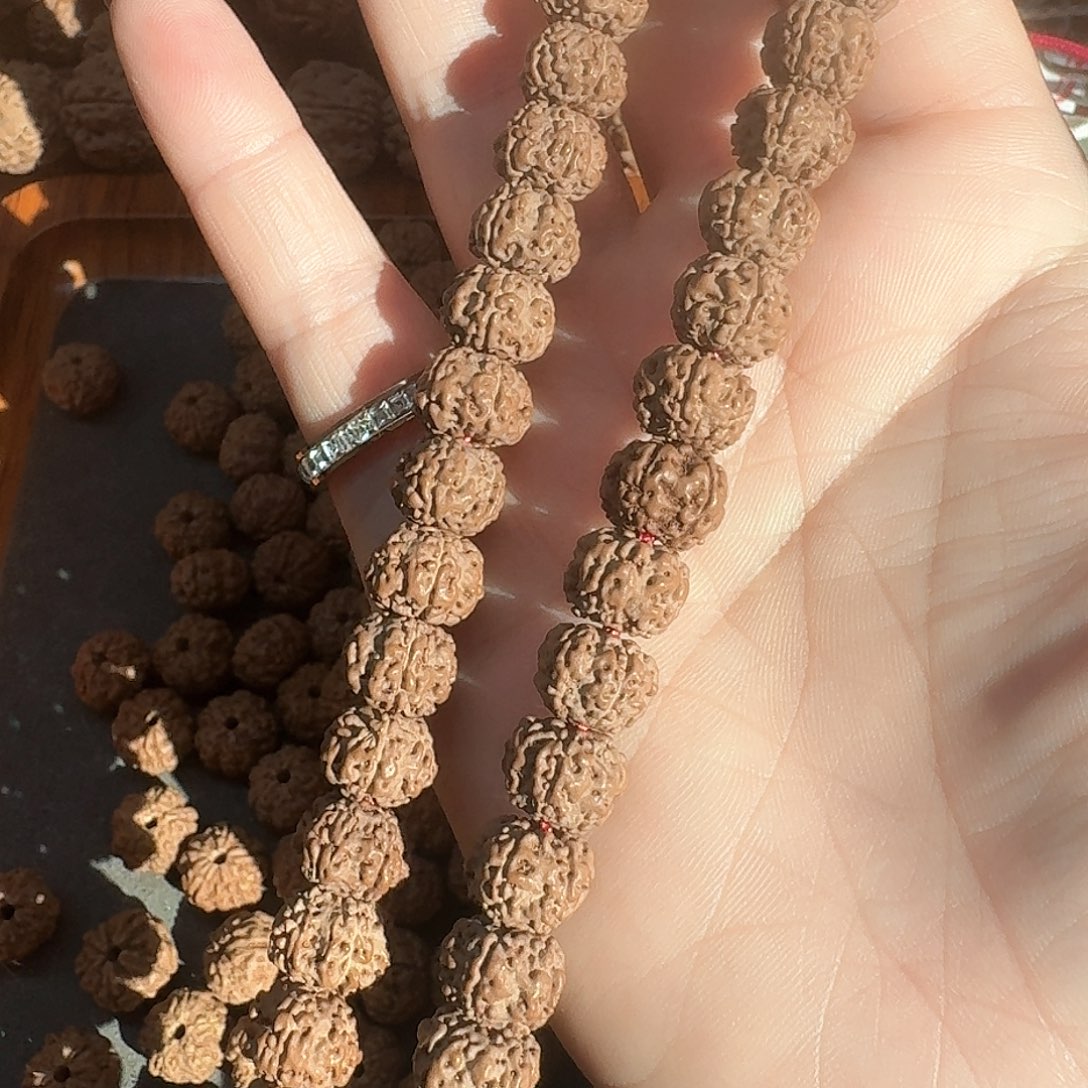 金刚菩提手串?****夫平细10手持