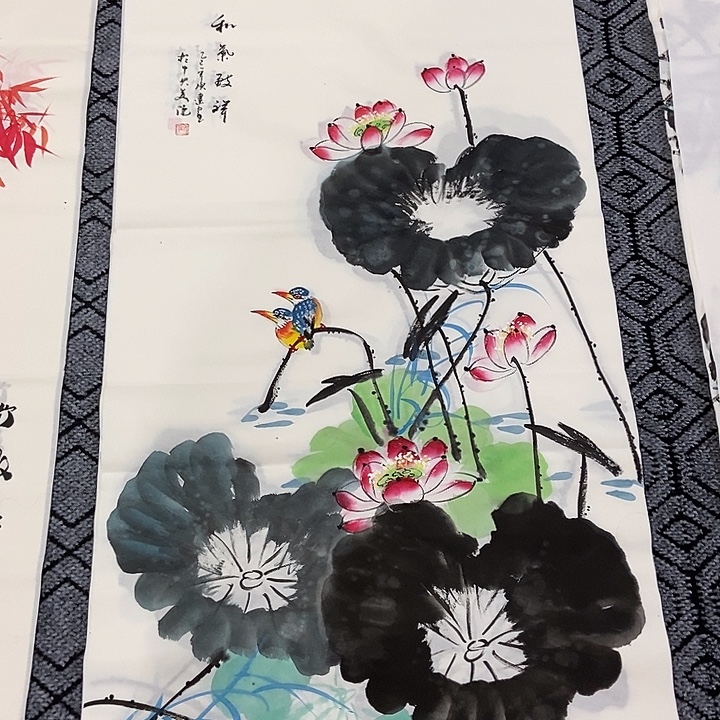 小周画廊的直播间