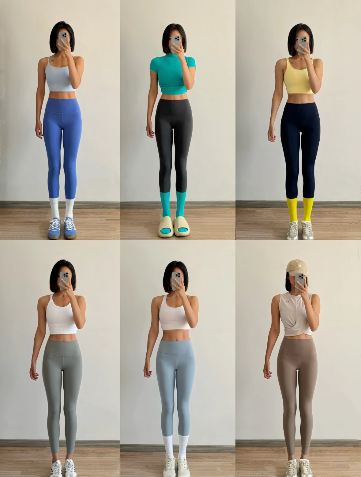 (孤品22)新款亲肤裸感瑜伽裤女高腰提臀跑步紧身弹力运动健身裤