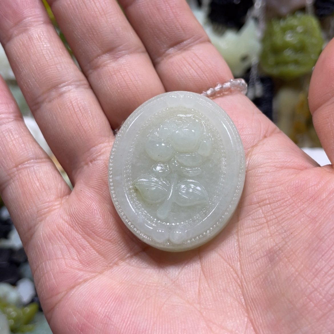 【闪购商品】岫玉颈饰未镶嵌117吊坠